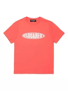 Dsquared2 футболка с логотипом, оранжевый