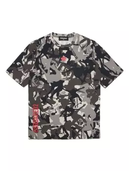 Dsquared2 футболка с логотипом, серый