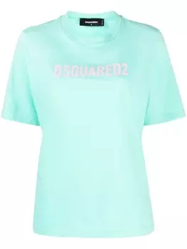 Dsquared2 футболка с логотипом, зеленый