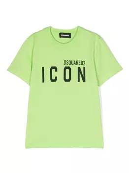 Dsquared2 футболка с логотипом, зеленый