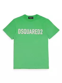 Dsquared2 футболка с логотипом, зеленый
