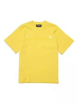 Dsquared2 футболка с логотипом, желтый