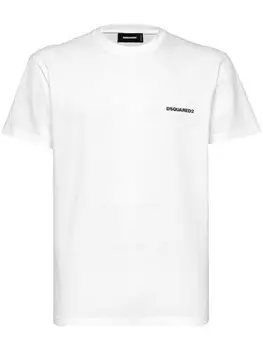 DSQUARED2 футболка с принтом, белый