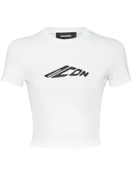 DSQUARED2 футболка с принтом Icon, белый