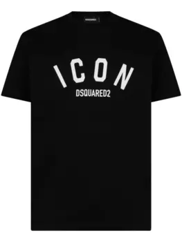 Dsquared2 футболка с принтом Icon, черный