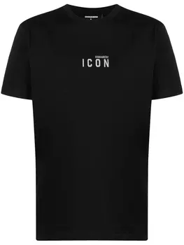 DSQUARED2 футболка с принтом Icon, черный