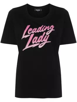 Dsquared2 футболка с принтом Leading Lady, черный
