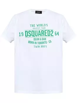 Dsquared2 футболка с принтом логотипа DSQUARED2, белый
