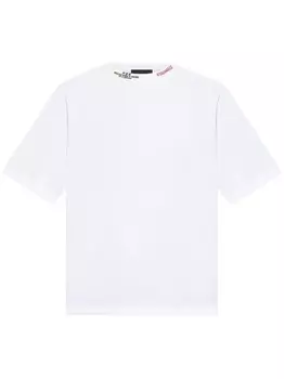Dsquared2 футболка с вышитым логотипом DSQUARED2, белый
