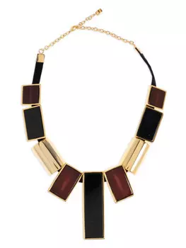 DSQUARED2 геометрическое ожерелье, черный