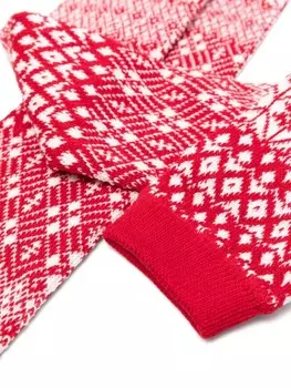 Dsquared2 гетры DSQUARED2 с жаккардовым узором, красный