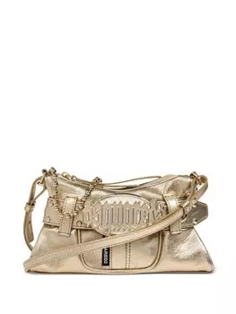 DSQUARED2 Готическая поясная сумка через плечо, золотой