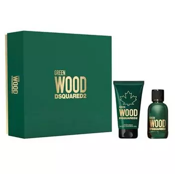 Dsquared2 Green Wood Pour Homme мужской набор: туалетная вода, 100 мл + гель для душа, 150 мл