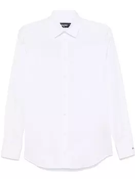 DSQUARED2 хлопковая рубашка, белый