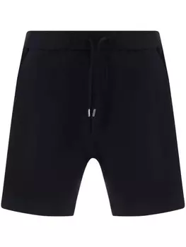 DSQUARED2 хлопковые шорты, черный