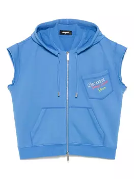 DSQUARED2 худи Adriana, синий