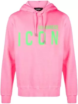 Dsquared2 худи Be Icon Cool, розовый