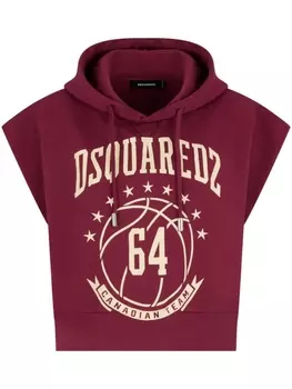 Dsquared2 худи без рукавов, красный