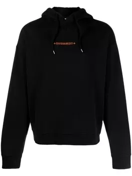 Dsquared2 худи Cipro с логотипом, черный