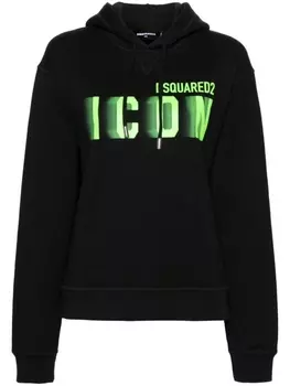 Dsquared2 худи Icon, черный