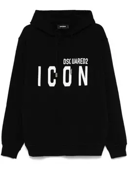 DSQUARED2 худи Icon, черный