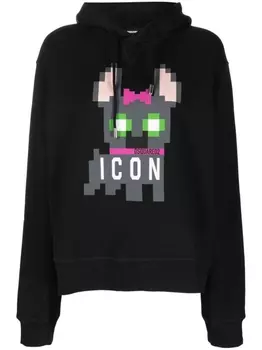 Dsquared2 худи Icon Hilde, черный