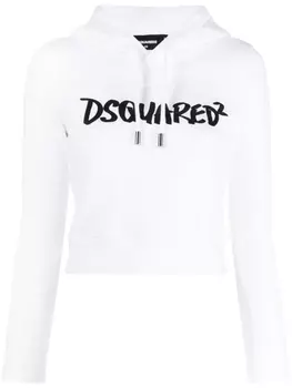 Dsquared2 худи с логотипом, белый