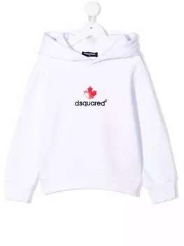 Dsquared2 худи с логотипом, белый