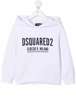 Dsquared2 худи с логотипом, белый