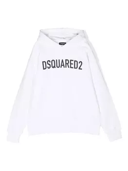 Dsquared2 худи с логотипом, белый