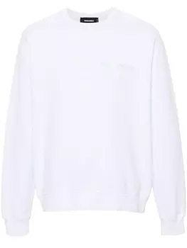 Dsquared2 худи с логотипом, белый
