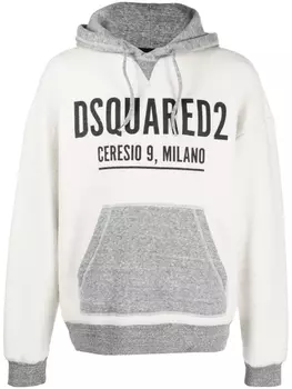 Dsquared2 худи с логотипом, белый