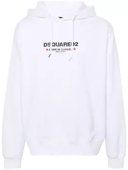 Dsquared2 худи с логотипом, белый