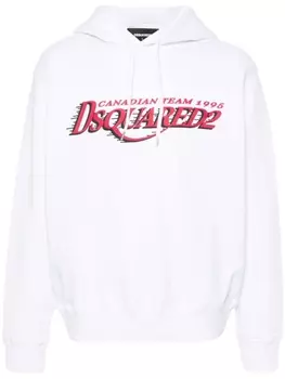 Dsquared2 худи с логотипом, белый