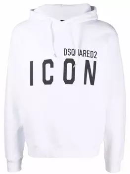 Dsquared2 худи с логотипом, белый
