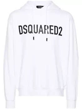 Dsquared2 худи с логотипом, белый
