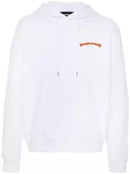 Dsquared2 худи с логотипом, белый