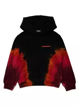 Dsquared2 худи с логотипом, черный