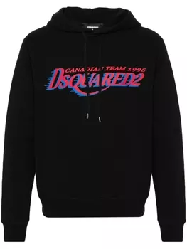 Dsquared2 худи с логотипом, черный