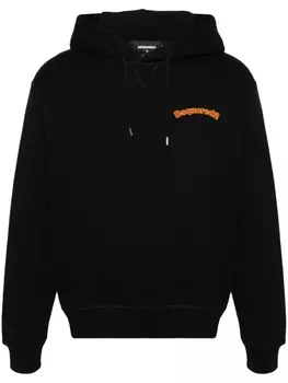 Dsquared2 худи с логотипом, черный