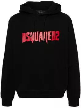Dsquared2 худи с логотипом, черный