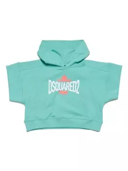 Dsquared2 худи с логотипом, синий