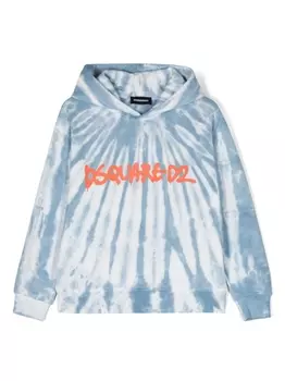 Dsquared2 худи с логотипом, синий