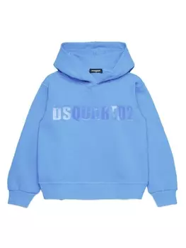 Dsquared2 худи с логотипом, синий