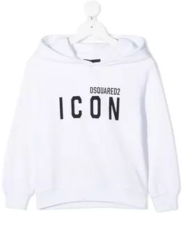 Dsquared2 худи с принтом Icon, белый