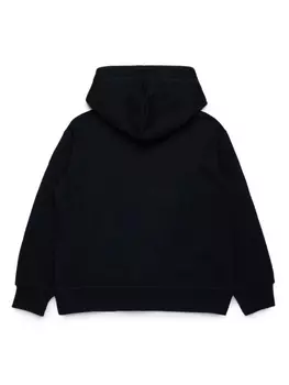 Dsquared2 худи с принтом Wave 1964, черный