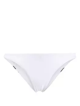 Dsquared2 Icon logo-print bikini bottoms, белый