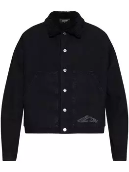 DSQUARED2 Икона джинсовая куртка, черный