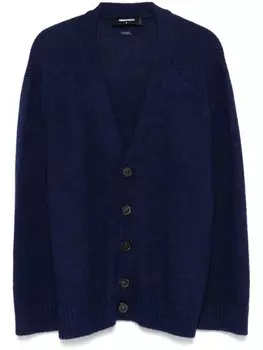 DSQUARED2 кардиган из шерсти альпака, синий