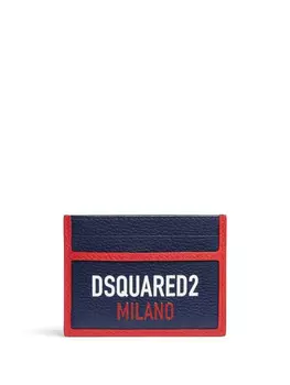 DSQUARED2 картхолдер с логотипом, синий